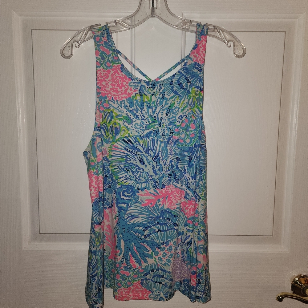 Lilly Pulitzer Multicolor Floral Top